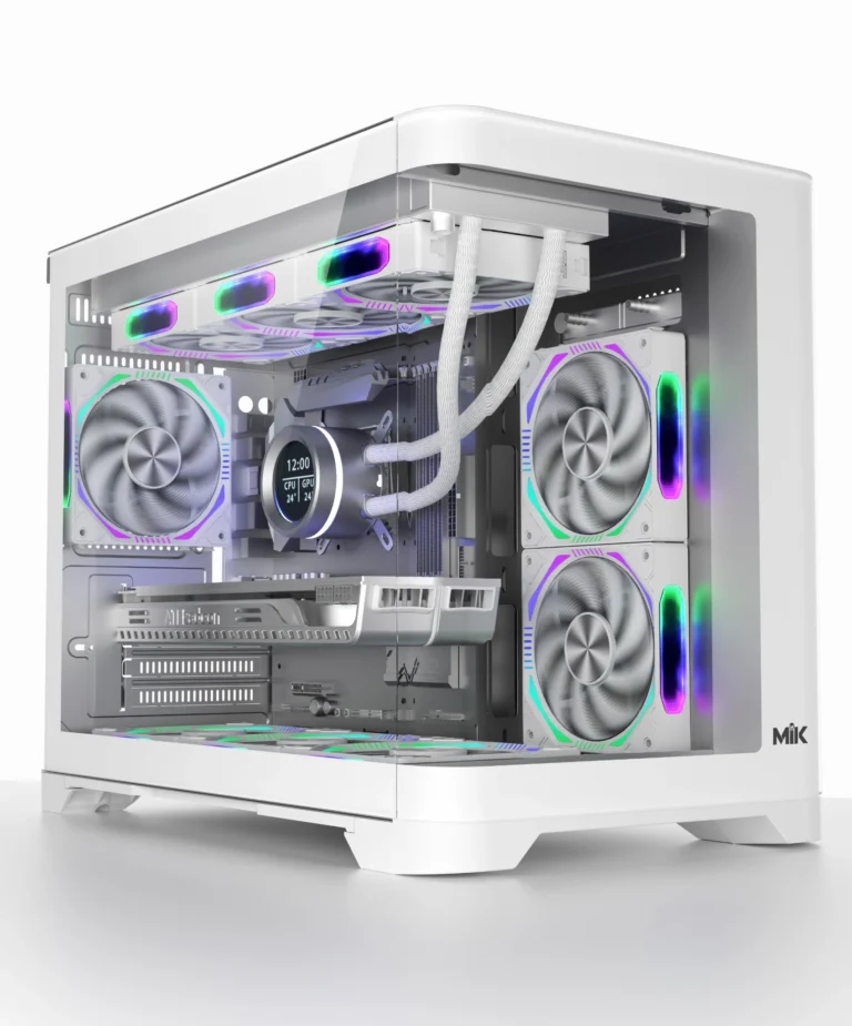 Case MIK Focalors M (M-ATX) – White/Trắng