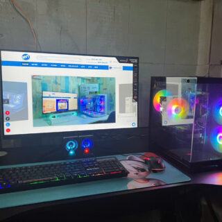 Góc PC Gaming NVT 96 – T4/2025 (H610/ i5 12400F/ 16GB/ NVMe 500GB/ RX 6600 8GB/ 650W/ LCD 27inch 100Hz)