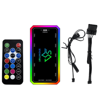 Hub + Remote Fan Snowman ARGB Sync Mainboard (Black/Đen)