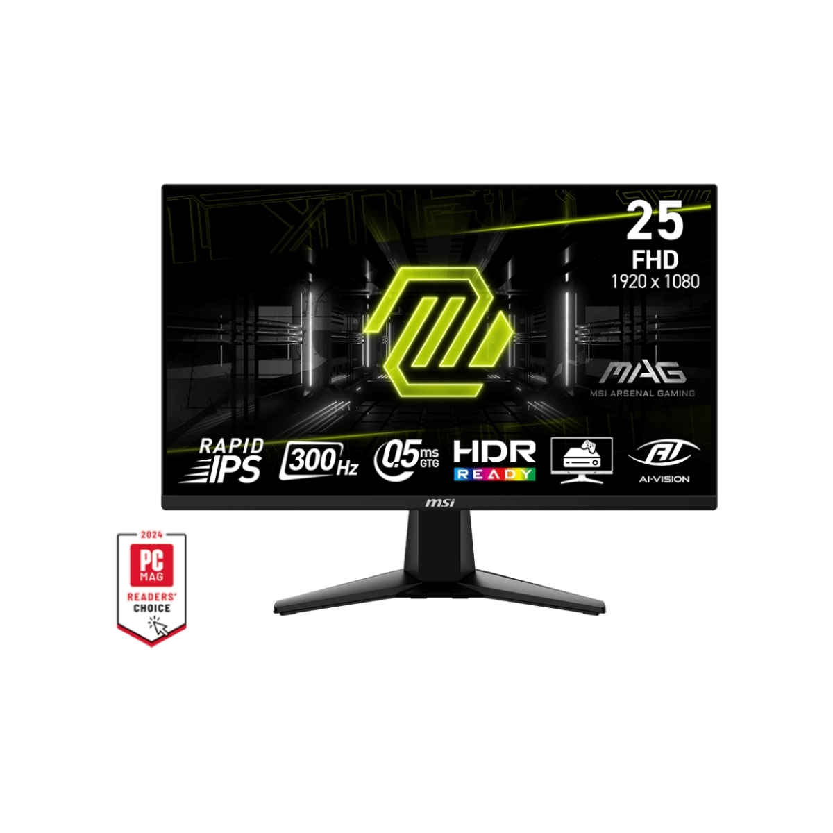 Màn hình PC MSI MAG 255XF (25 inch/ FHD/ 300Hz/ IPS/ 0.5ms)