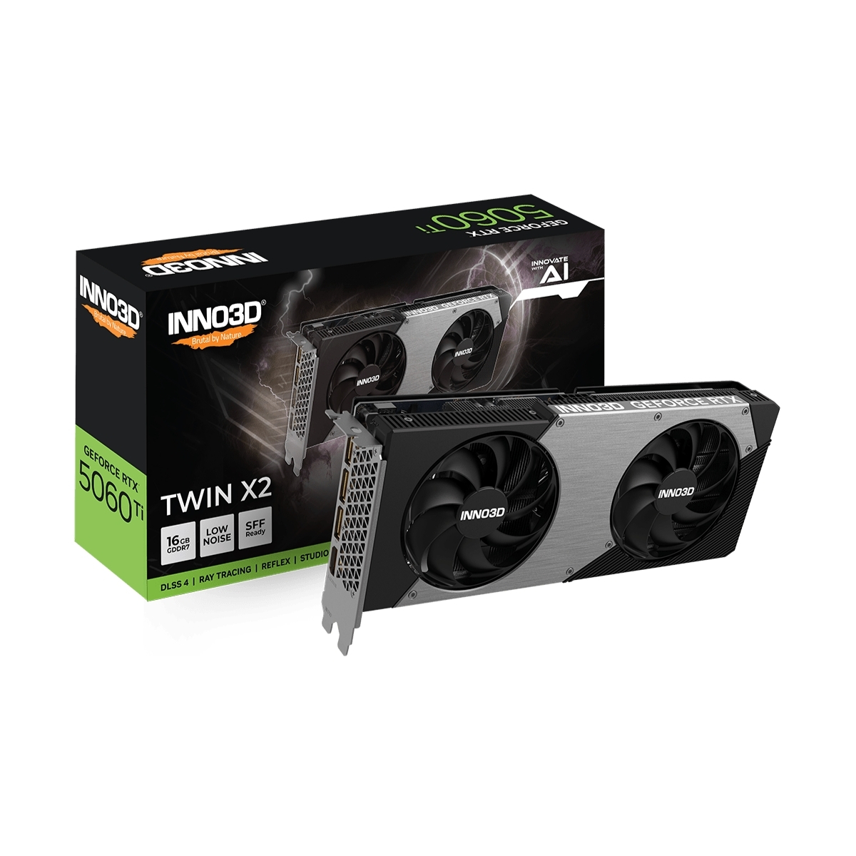 VGA INNO3D GeForce RTX 5060 Ti 16GB Twin X2 OC GDDR7