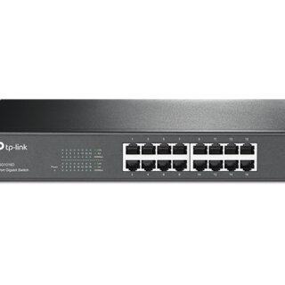 Switch TP-Link TL-SG1016D (16Port 10/100/1000Mbps - Vỏ Kim Loại)