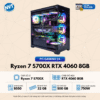 Thùng PC Gaming 04 – T5/2025 (B550/ Ryzen 7 5700X/ 32GB/ NVMe 500GB/ RTX 4060 8GB/ 750W)