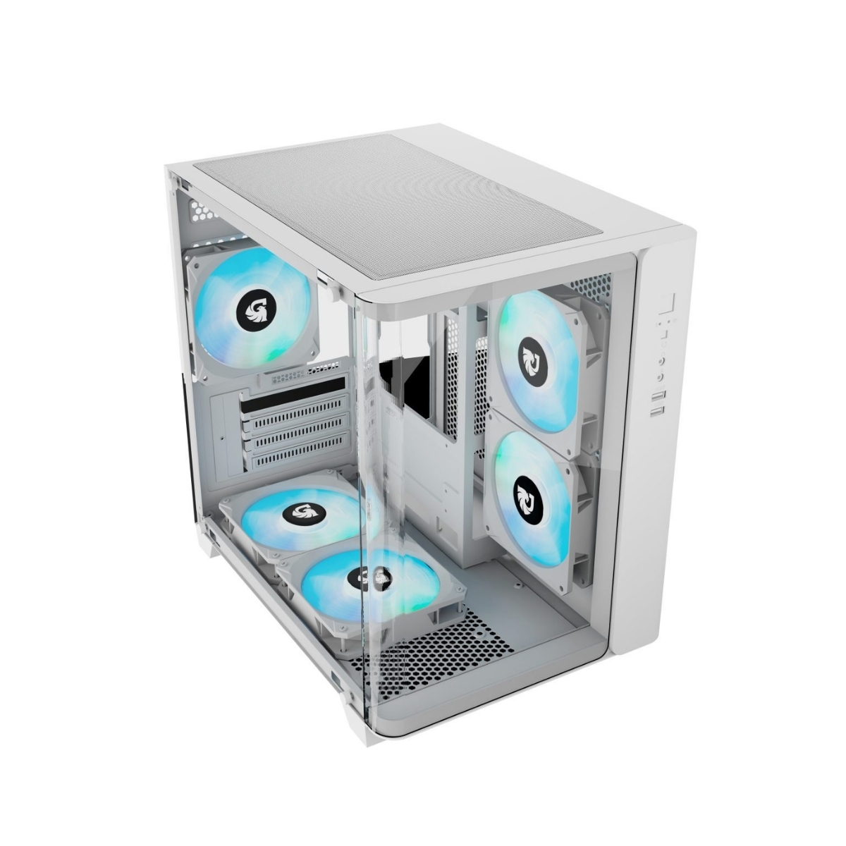 Case Jetek CSGO2 WUKONG (M-ATX) – White/Trắng