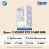 Thùng PC Gaming 06 – Ryzen 5 5500GT | RAM 16GB | 512GB M2 | RTX 2060 Super 8GB (T6/25)