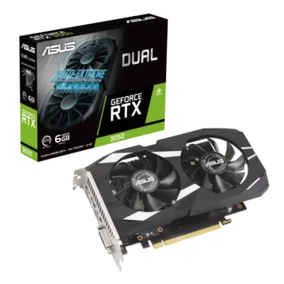 VGA Asus Dual GeForce RTX 3050 6GB GDDR6