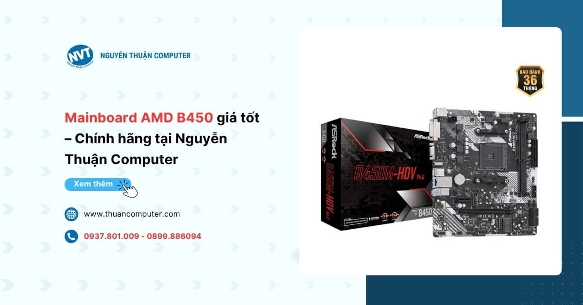 Mainboard AMD B450