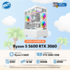 Thùng PC Gaming 08 – Ryzen 5 5600 | RAM 16GB | 500GB M2 | RTX 3060 12GB (T7/25)