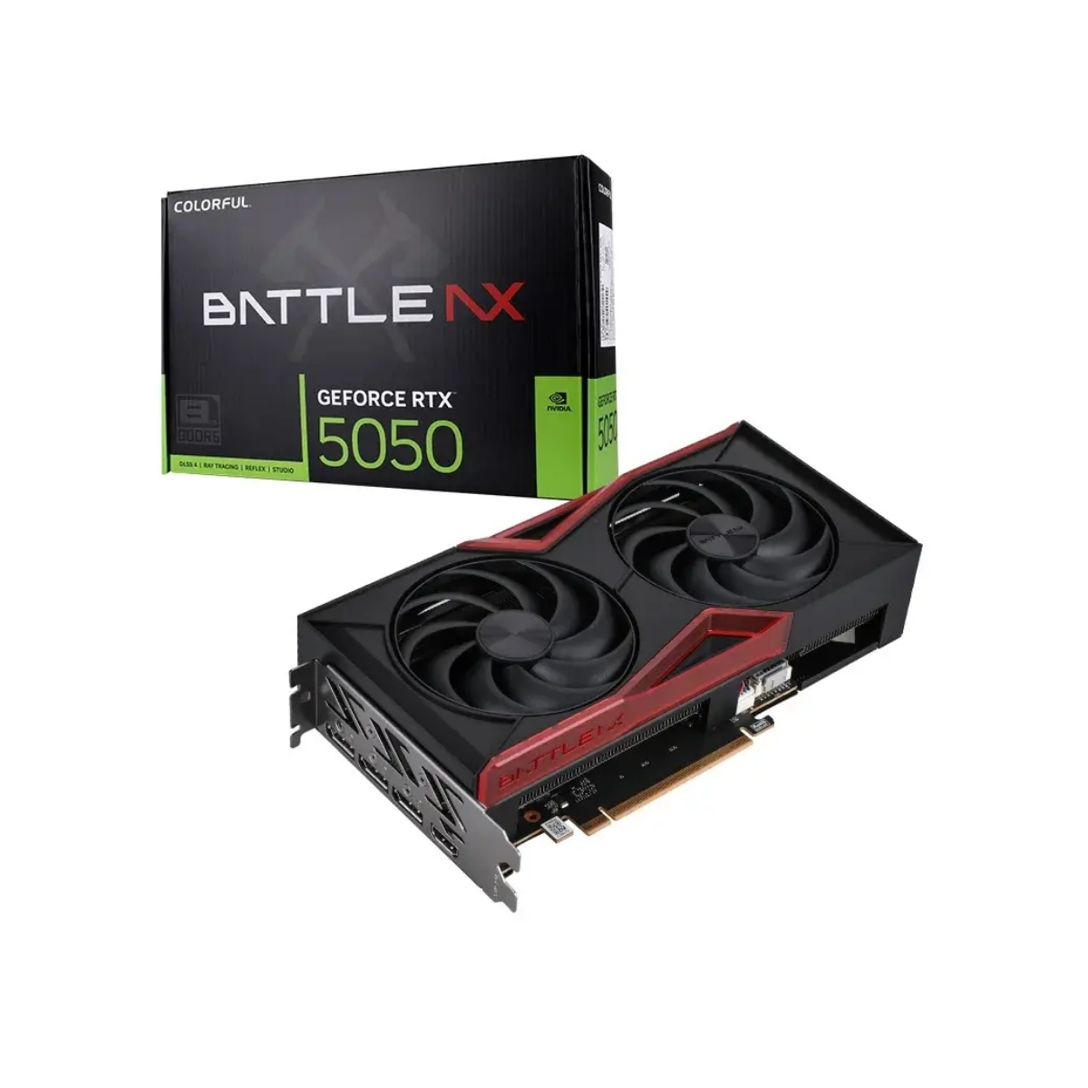 VGA Colorful GeForce RTX 5050 Battle AX DUO GDDR6 8GB-V ( 2 Fan )