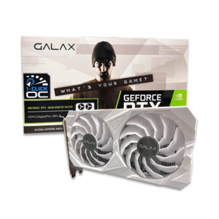 VGA Galax GeForce RTX 3050 6GB GDDR6 EX White (1-Click OC)