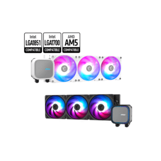 Tản nhiệt nước AIO MSI MAG CORELIQUID A13 360 ( Black / White )