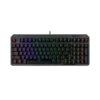 Bàn phím cơ Gaming LEOBOG AMG65 Black Purple ( Tri-Mode / Hot Swap / Jadeite Switch / Màn Hình TFT 1.14 inch )