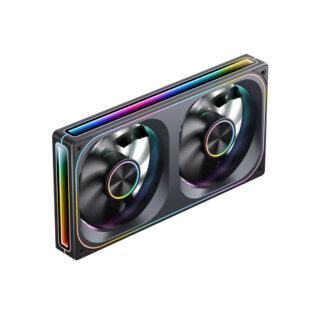 Bộ hai Fan Case Jonsbo ZA-240 ARGB Black ZA-240BR ( Gió Ngược )