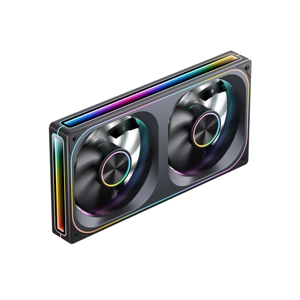 Bộ hai Fan Case Jonsbo ZA-240 ARGB Black ZA-240BR ( Gió Ngược )
