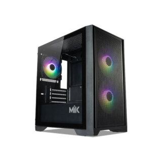 Case MIK MORAX 3FA Black ( mATX – Kèm 3 Fan ARGB )