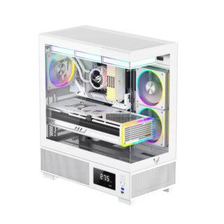 Case VSP X3 Pro Gamer Edition Monitor White ( ATX, Màn Digital )