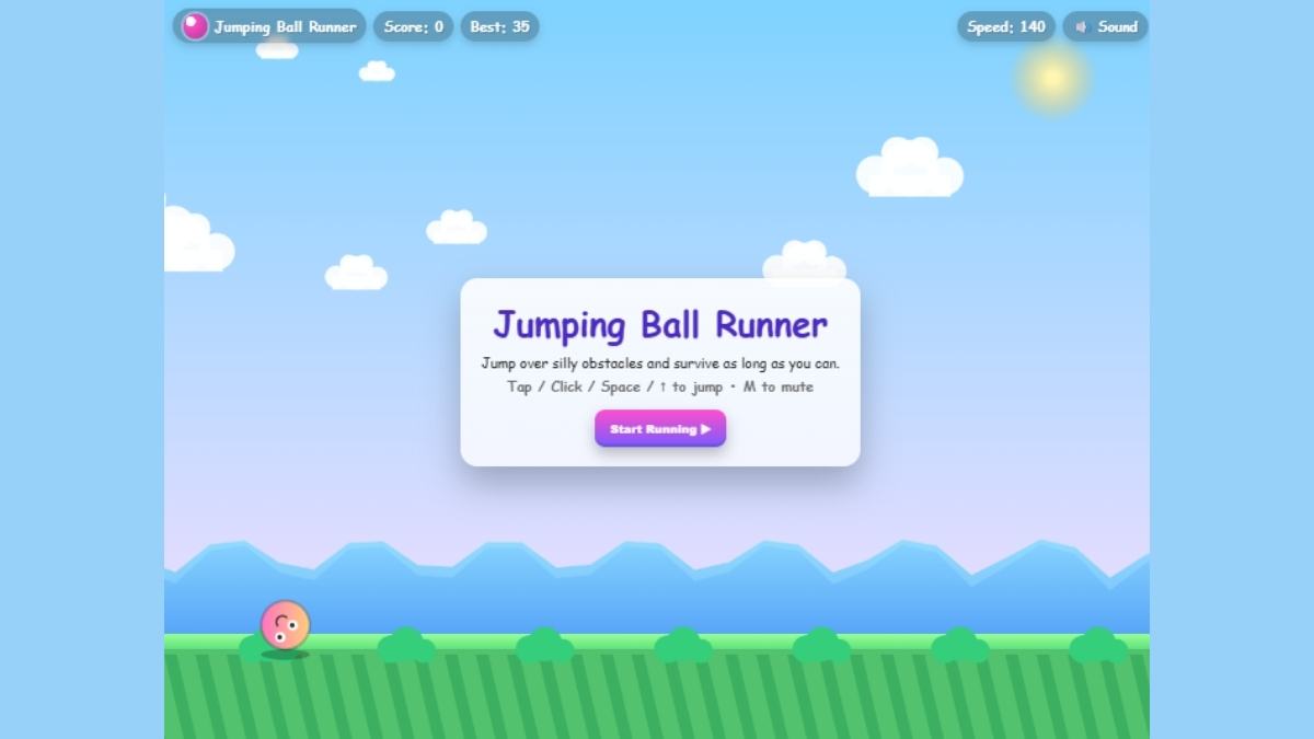 Trò chơi lăn bóng — tạo chỉ với một câu lệnh trên GPT-5