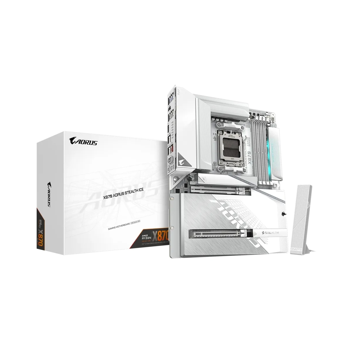 Mainboard Gigabyre X870 AORUS STEALTH ICE DDR5