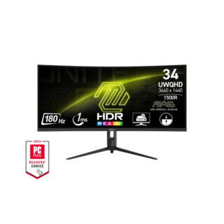 Màn hình cong PC 2K MSI MAG 342CQR E2 34 Inch VA 180Hz MAG-342CQR-E2