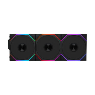 Bộ ba Fan Case Lian Li UNI FAN TL WIRELESS 120 REVERSE Black 12RTL1W3B ( Gió Ngược )