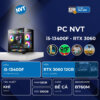 PC NVT INTEL i5-3060 ( i5-13400F | RTX 3060 12GB | RAM 32GB | SSD 500GB | 650W )