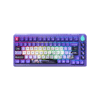 Bàn Phím Cơ Machenike K600T-B82 Tri-mode RGB Gr Purple Switch – Purple White (Shirasaiko)