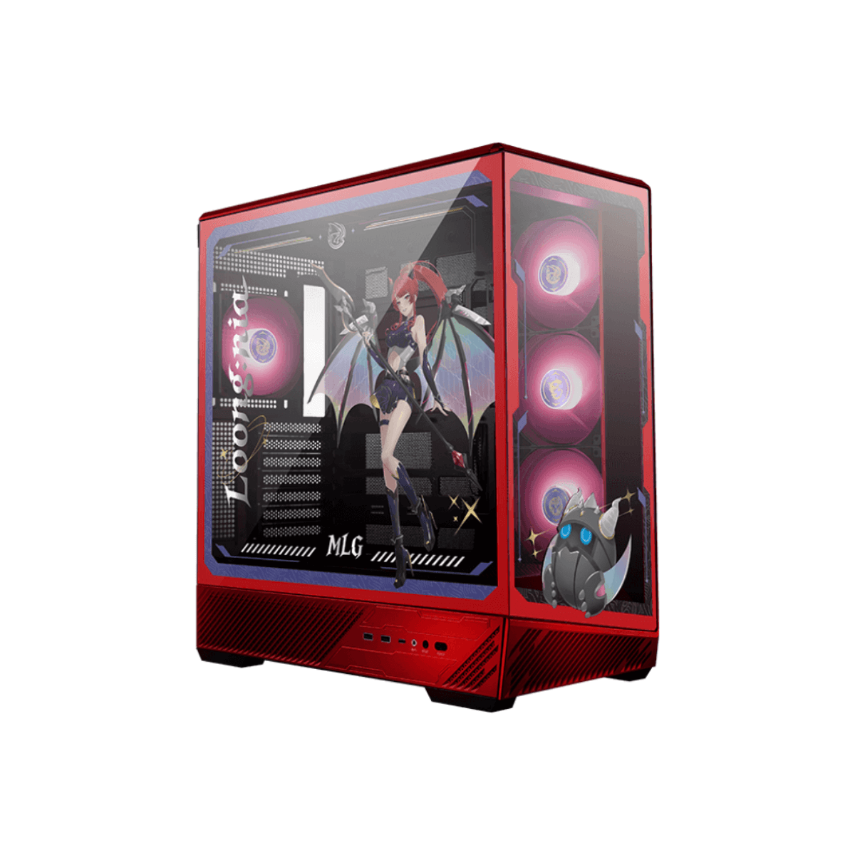 Case MSI PANO 130R MLG EDITION (ATX, Kèm 4 Fan ARGB)