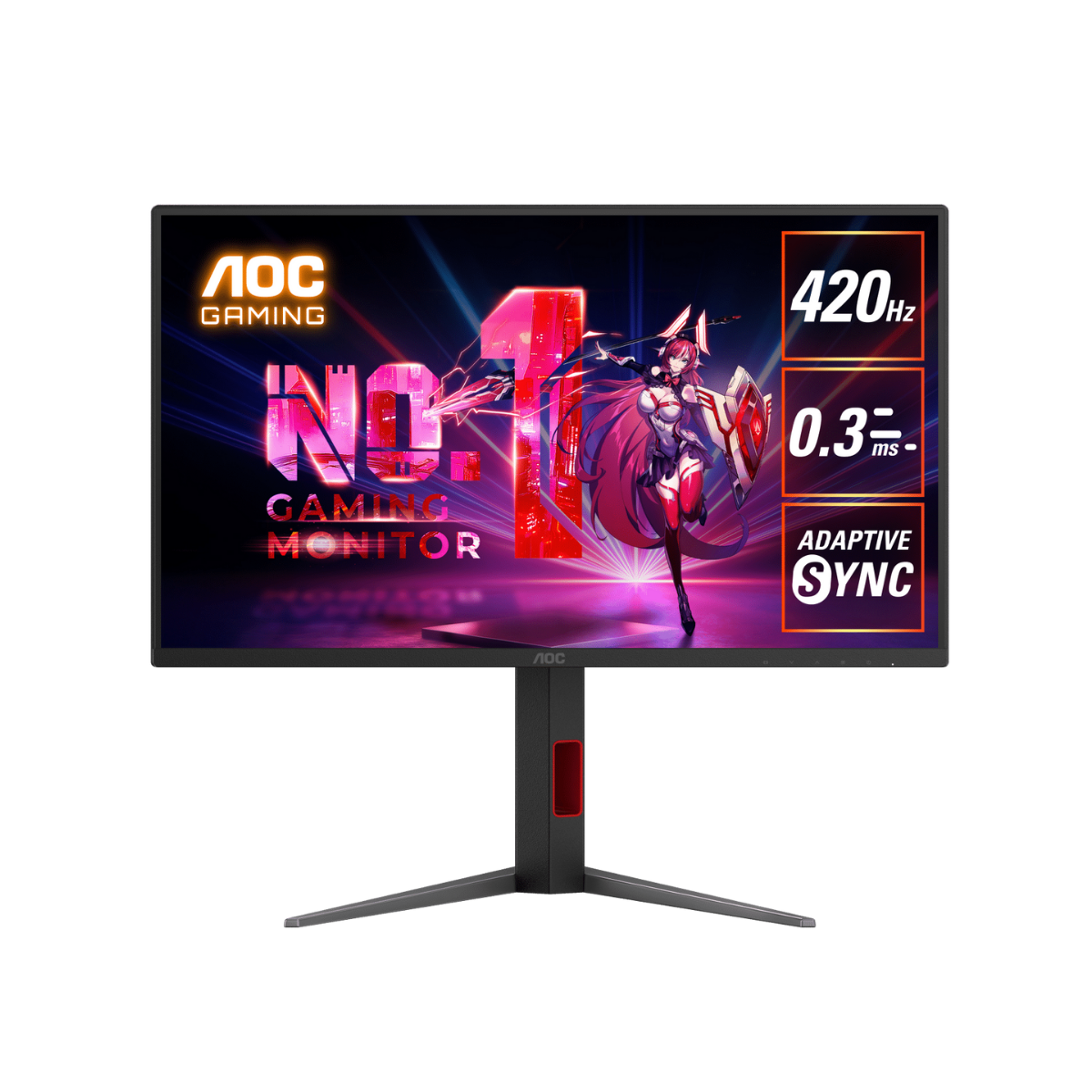 Màn hình PC AOC Gaming Monitor 25G4K/71 (25inch/ FHD/ Fast IPS/ 420Hz OC/ 0.3ms/ Adaptive Sync)