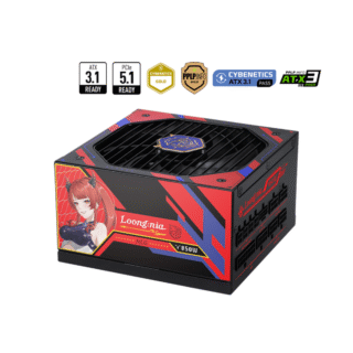 Nguồn MSI A850GLS 850W 80 Plus Gold MLG EDITION ( ATX 3,1, PCIE 5,1, Cybenetics Gold )